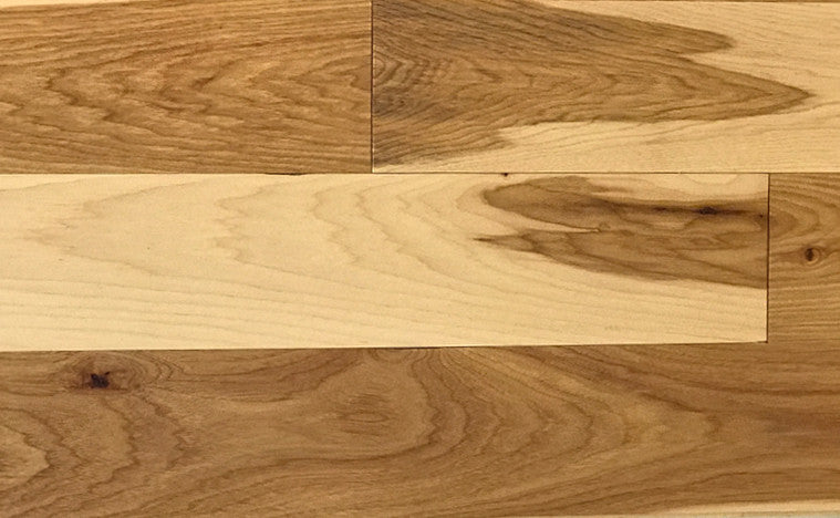 finished hickory hardwood floors